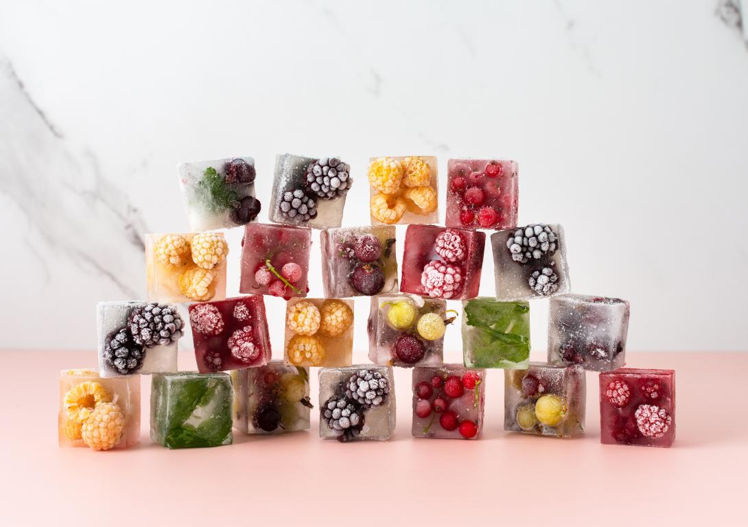 Ice cubes
